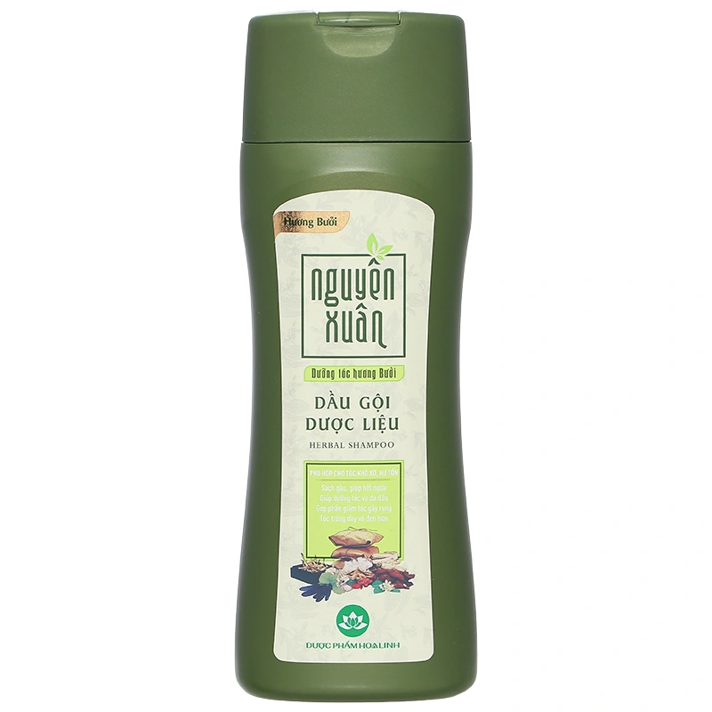Dầu gội dược liệu Nguyên Xuân hương bưởi giúp dưỡng tóc hương bưởi chai 275ml - 22